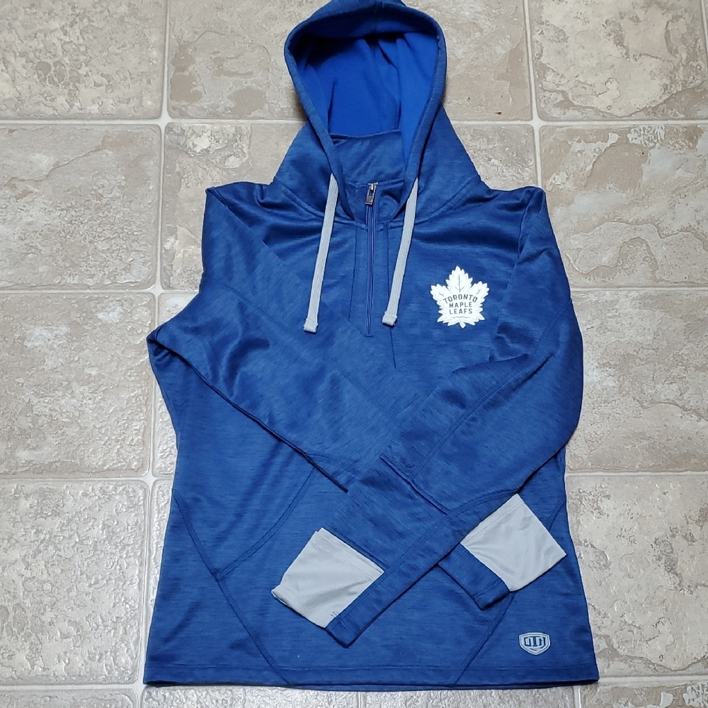 Old Time Hockey Blue Hoodie